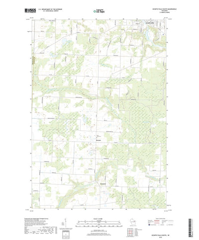 Oconto Falls South, WI (2018, 24000-Scale) Preview 1