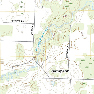 Oconto Falls South, WI (2018, 24000-Scale) Preview 3