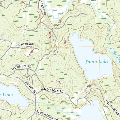 Tenderfoot Lake, WI (2018, 24000-Scale) Preview 3