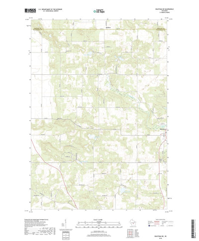 Wautoma NE, WI (2018, 24000-Scale) Preview 1