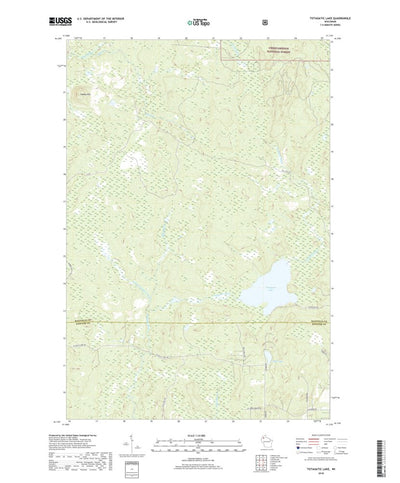 Totagatic Lake, WI (2018, 24000-Scale) Preview 1
