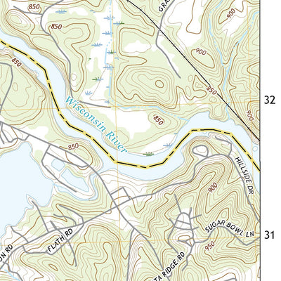 Wisconsin Dells South, WI (2018, 24000-Scale) Preview 3
