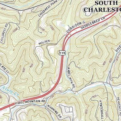 Alum Creek, WV (2019, 24000-Scale) Preview 3