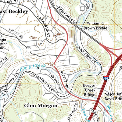Beckley, WV (2019, 24000-Scale) Preview 3