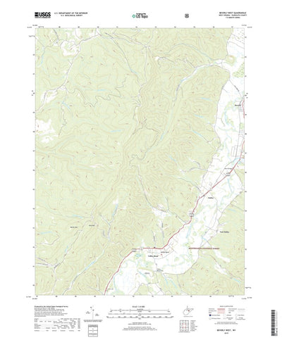 Beverly West, WV (2019, 24000-Scale) Preview 1