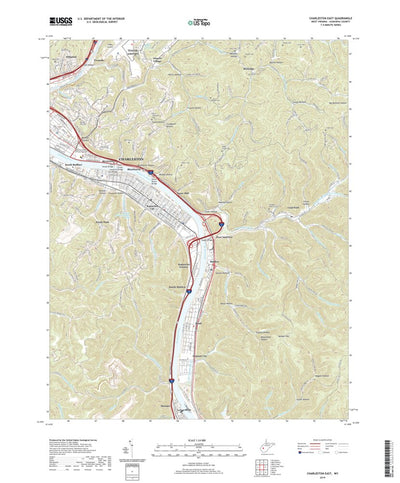Charleston East, WV (2019, 24000-Scale) Preview 1