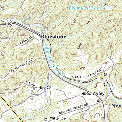 Bramwell, WV (2019, 24000-Scale) Preview 2