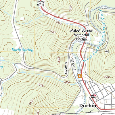 Durbin, WV (2019, 24000-Scale) Preview 3