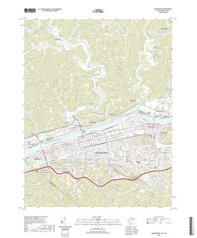 Huntington, WV (2019, 24000-Scale) Preview 1
