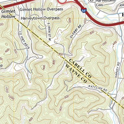Huntington, WV (2019, 24000-Scale) Preview 3