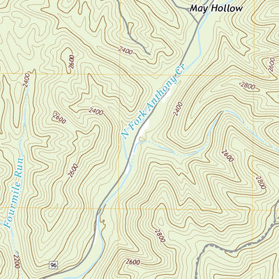Lake Sherwood, WV (2019, 24000-Scale) Preview 3
