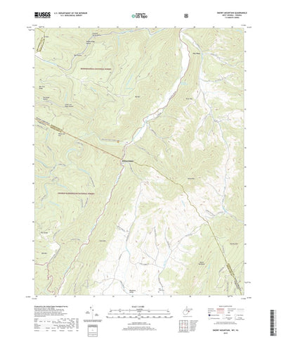 Snowy Mountain, WV (2019, 24000-Scale) Preview 1