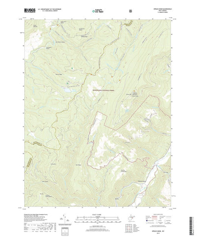 Spruce Knob, WV (2019, 24000-Scale) Preview 1