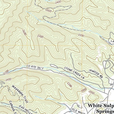 White Sulphur Springs, WV (2019, 24000-Scale) Preview 2