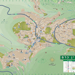Ein Kerem Map