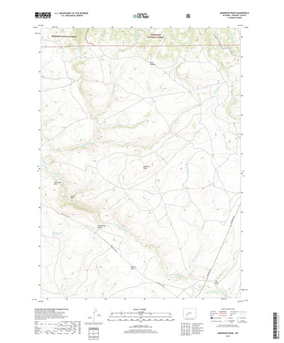 Anderson Ridge, WY (2017, 24000-Scale) Preview 1