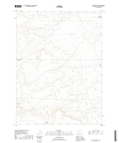 Antelope Knoll, WY (2017, 24000-Scale) Preview 1