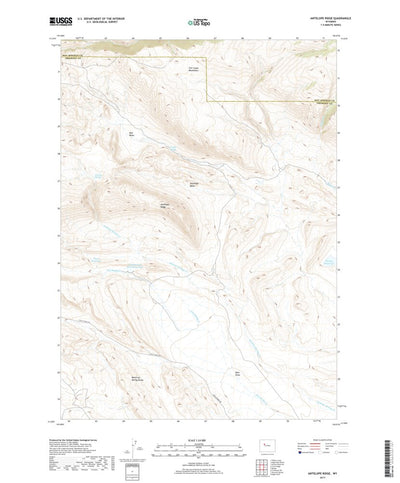 Antelope Ridge, WY (2017, 24000-Scale) Preview 1