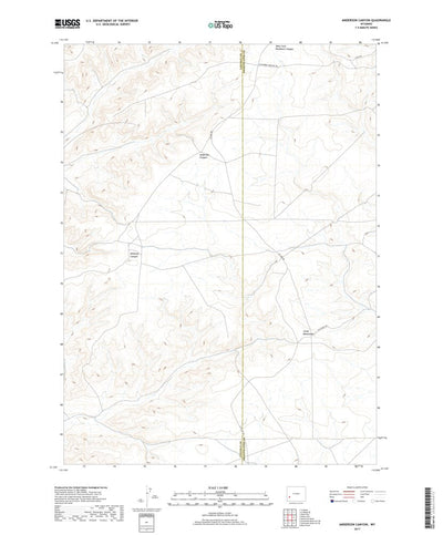Anderson Canyon, WY (2017, 24000-Scale) Preview 1