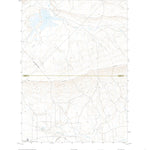 Bates Creek Reservoir, WY (2018, 24000-Scale) Preview 1