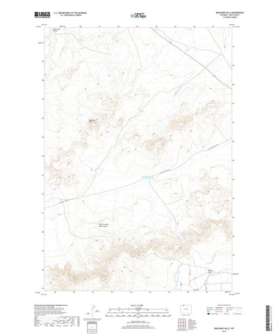 Badlands Hills, WY (2017, 24000-Scale) Preview 1