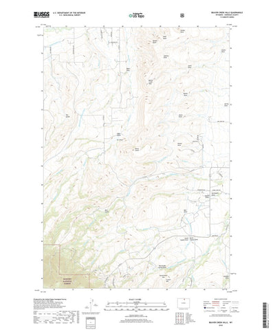 Beaver Creek Hills, WY (2018, 24000-Scale) Preview 1