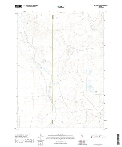 Big Charlie Lakes, WY (2017, 24000-Scale) Preview 1