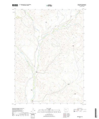 Bain Draw, WY (2017, 24000-Scale) Preview 1