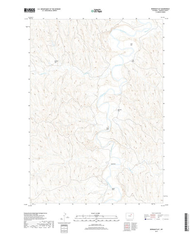Bowman Flat, WY (2017, 24000-Scale) Preview 1