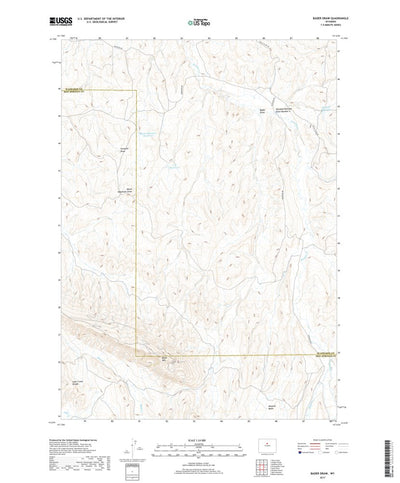 Bader Draw, WY (2017, 24000-Scale) Preview 1