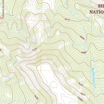 Belknap Creek, WY (2017, 24000-Scale) Preview 3