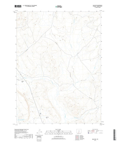 Blue Gap, WY (2017, 24000-Scale) Preview 1