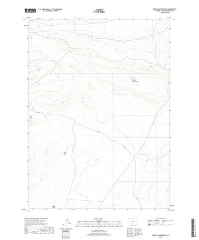 Buffalo Hump Basin, WY (2017, 24000-Scale) Preview 1