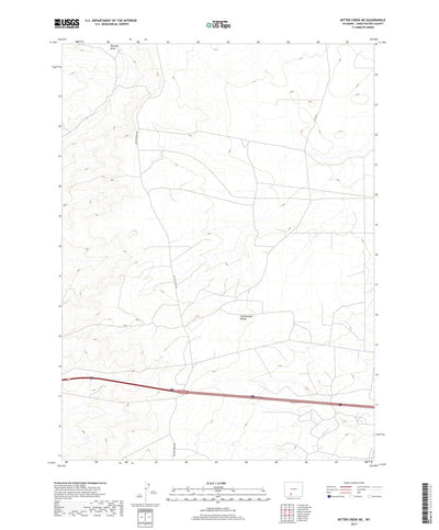 Bitter Creek NE, WY (2017, 24000-Scale) Preview 1