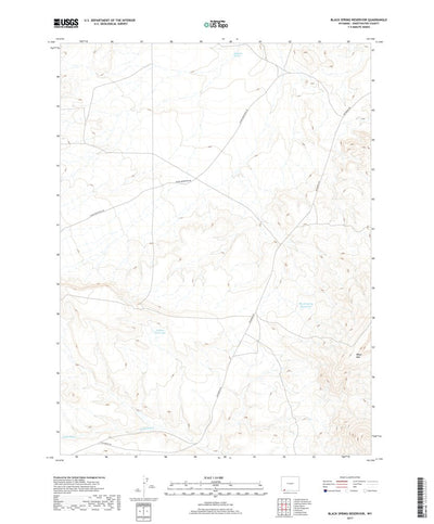 Black Spring Reservoir, WY (2017, 24000-Scale) Preview 1
