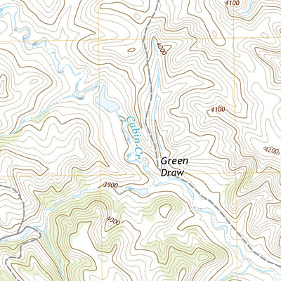 Cabin Creek NW, WY (2017, 24000-Scale) Preview 2