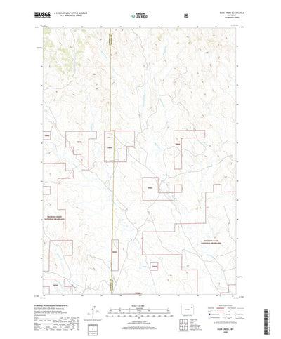 Buck Creek, WY (2018, 24000-Scale) Preview 1