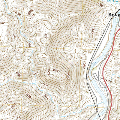 Boysen, WY (2017, 24000-Scale) Preview 2