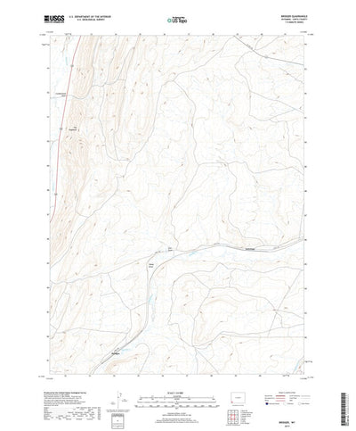Bridger, WY (2017, 24000-Scale) Preview 1
