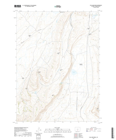 Coal Mine Ridge, WY (2017, 24000-Scale) Preview 1