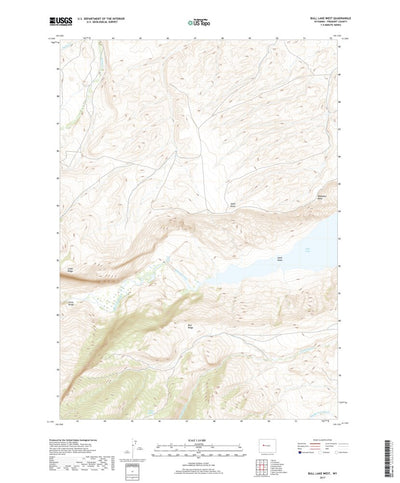 Bull Lake West, WY (2017, 24000-Scale) Preview 1