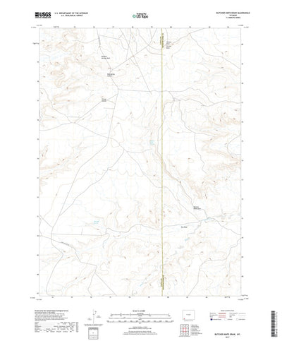 Butcher Knife Draw, WY (2017, 24000-Scale) Preview 1