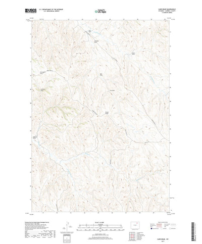 Carr Draw, WY (2017, 24000-Scale) Preview 1