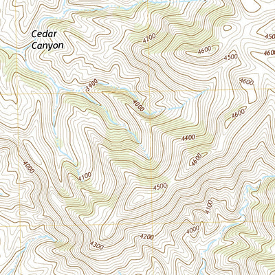 Cedar Canyon, WY (2017, 24000-Scale) Preview 3