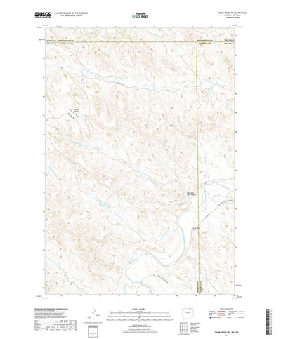 Cabin Creek NE, WY (2017, 24000-Scale) Preview 1
