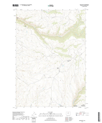 Bush Butte, WY (2017, 24000-Scale) Preview 1