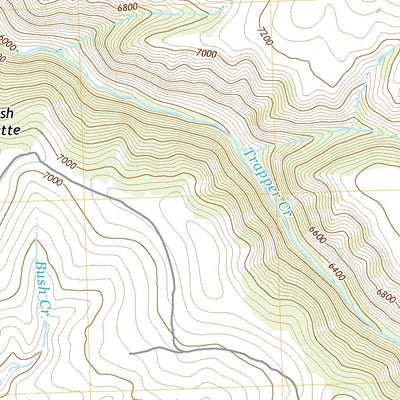 Bush Butte, WY (2017, 24000-Scale) Preview 3