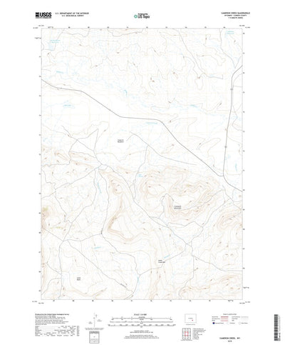 Cameron Creek, WY (2018, 24000-Scale) Preview 1