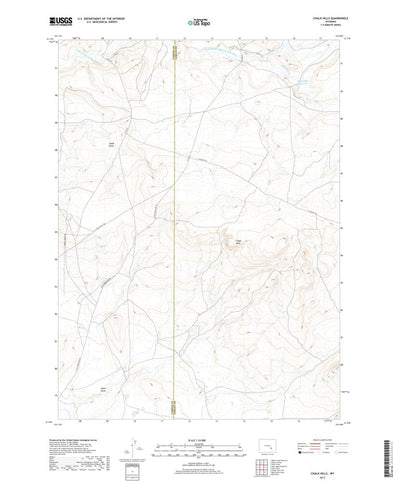 Chalk Hills, WY (2017, 24000-Scale) Preview 1
