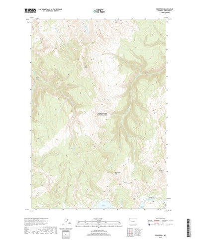 Cook Peak, WY (2017, 24000-Scale) Preview 1